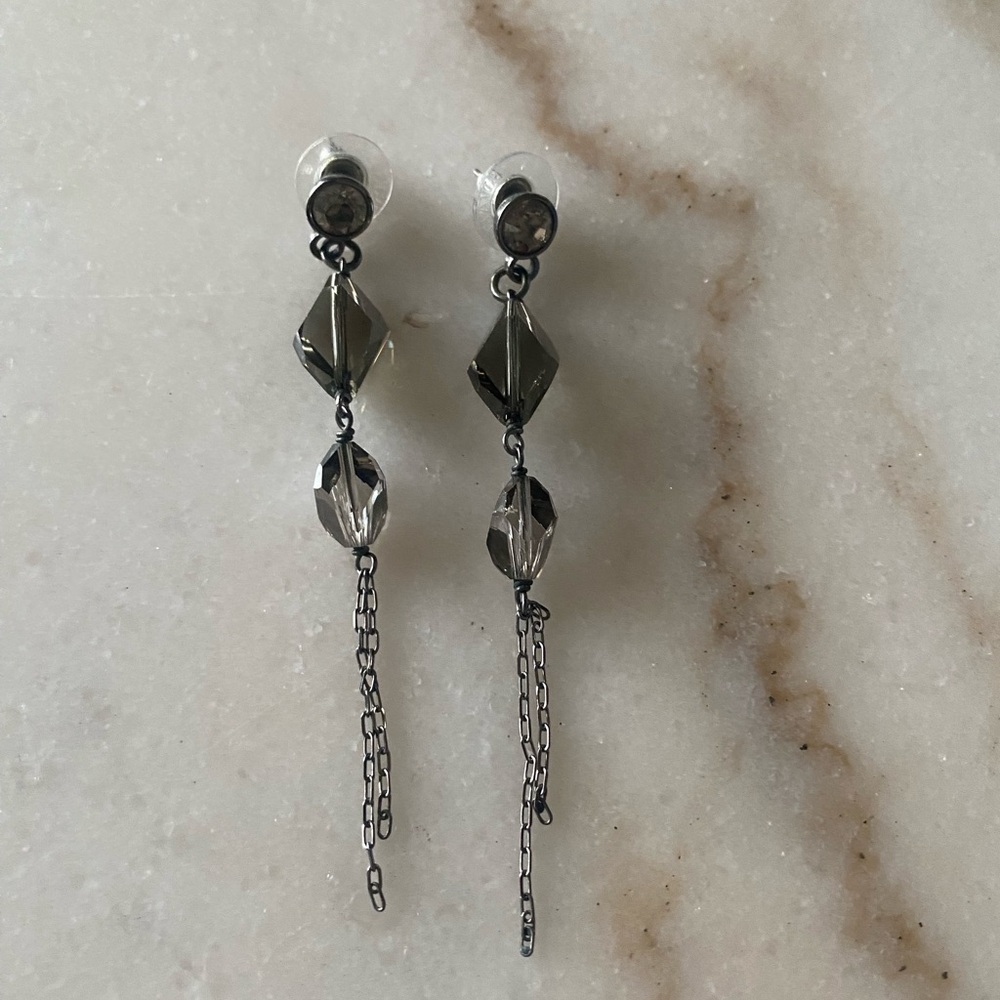 Swarovski Crystal Dangle Earrings